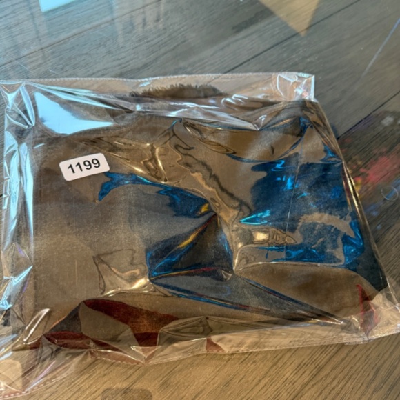 Helmut Lang Wool cashmere Plaid collarless button front Tunic 31199 - Picture 13 of 13